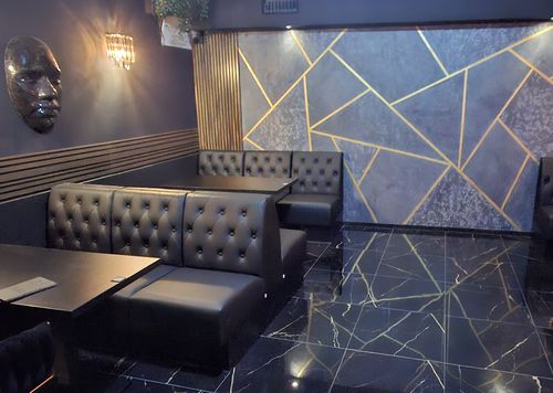 Čalouněné lavice Chesterfield