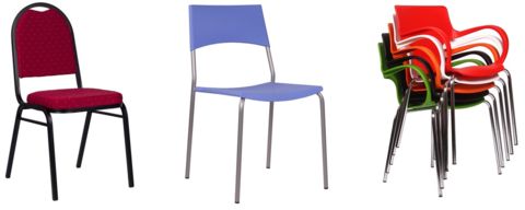 Levné kovové židle