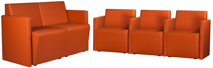 Čalouněné modulární lavice nejen do restaurace Čalouněné modulární lavice