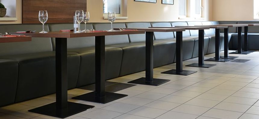 Kovové stolové podnože a nohy